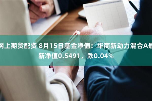 网上期货配资 8月15日基金净值：华商新动力混合A最新净值0.5491，跌0.04%