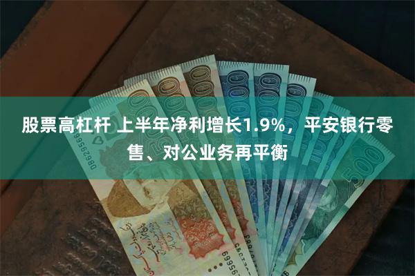 股票高杠杆 上半年净利增长1.9%，平安银行零售、对公业务再平衡