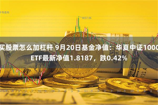 买股票怎么加杠杆 9月20日基金净值：华夏中证1000ETF最新净值1.8187，跌0.42%