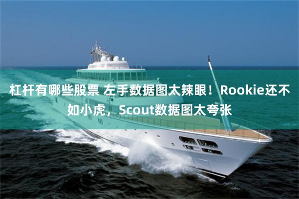 杠杆有哪些股票 左手数据图太辣眼！Rookie还不如小虎，Scout数据图太夸张