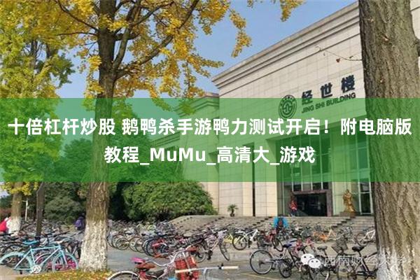 十倍杠杆炒股 鹅鸭杀手游鸭力测试开启！附电脑版教程_MuMu_高清大_游戏