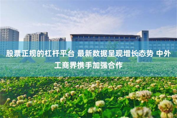 股票正规的杠杆平台 最新数据呈现增长态势 中外工商界携手加强合作