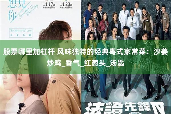 股票哪里加杠杆 风味独特的经典粤式家常菜：沙姜炒鸡_香气_红葱头_汤匙